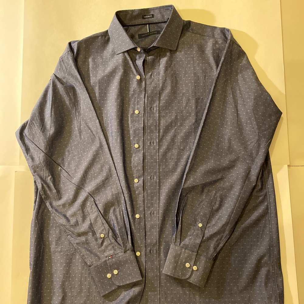 COPY - Large, Tommy Hilfiger, long sleeve button …